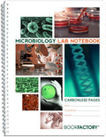 Carbonless Microbiology Lab Notebook 100 Sets (8.5in x 11in)