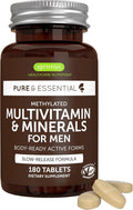 Methylated Men's Multivitamin with 22 Actives - Slow Release