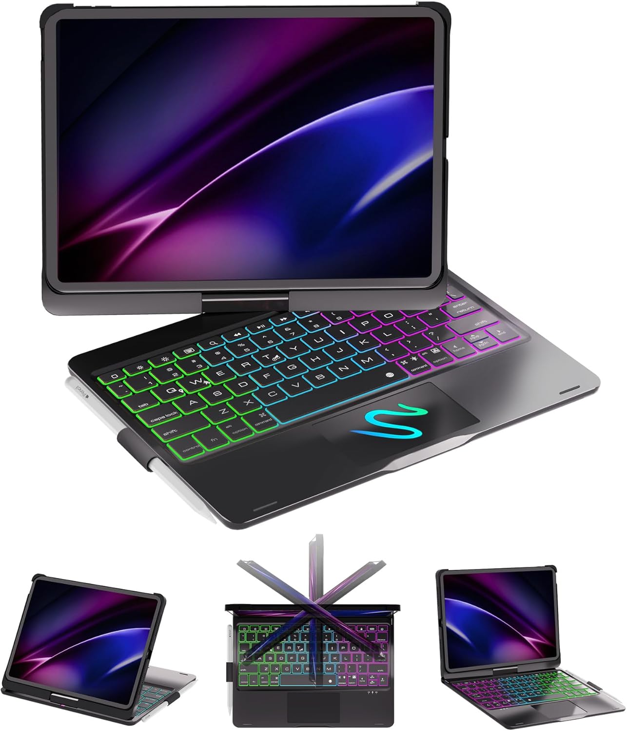 NOKBABO iPad 10th Generation Case with Keyboard and Touchpad