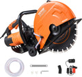 Electric Concrete Saw 14 in Circular Cutter - 5 in Depth for Stone