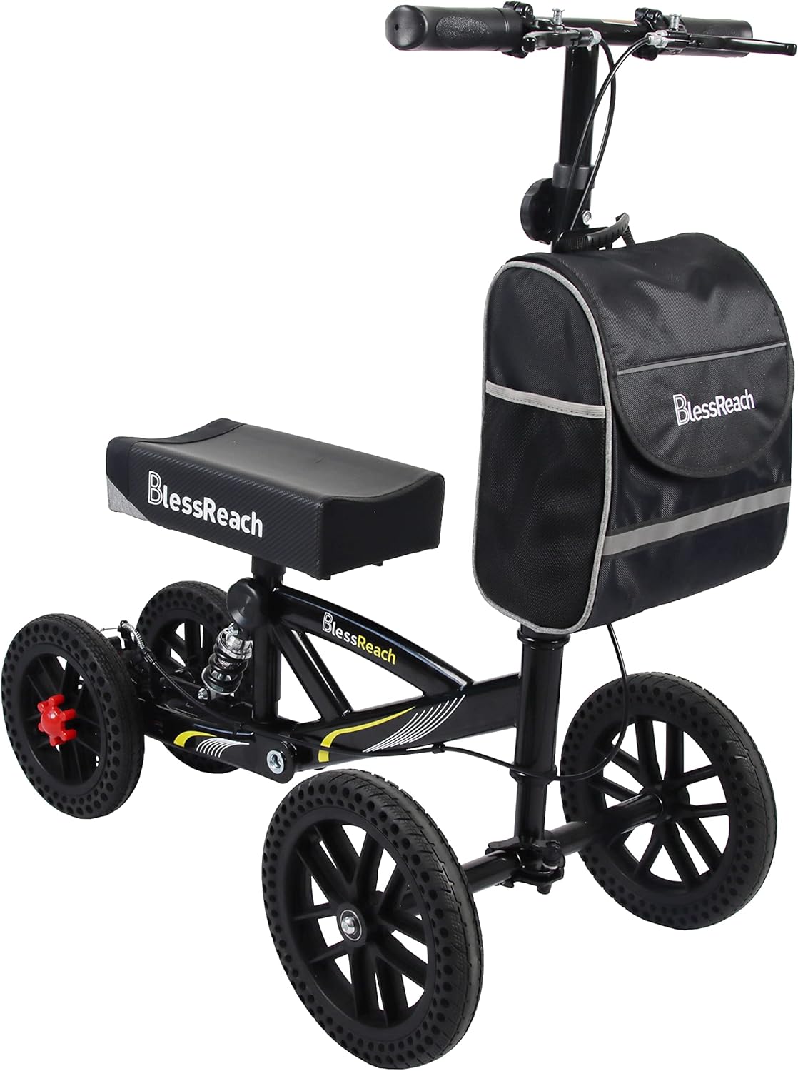 All Terrain Foldable Knee Scooter Walker for Foot Injuries