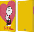 Peanuts Charlie Brown Valentine Leather Wallet Case for iPad 10.2