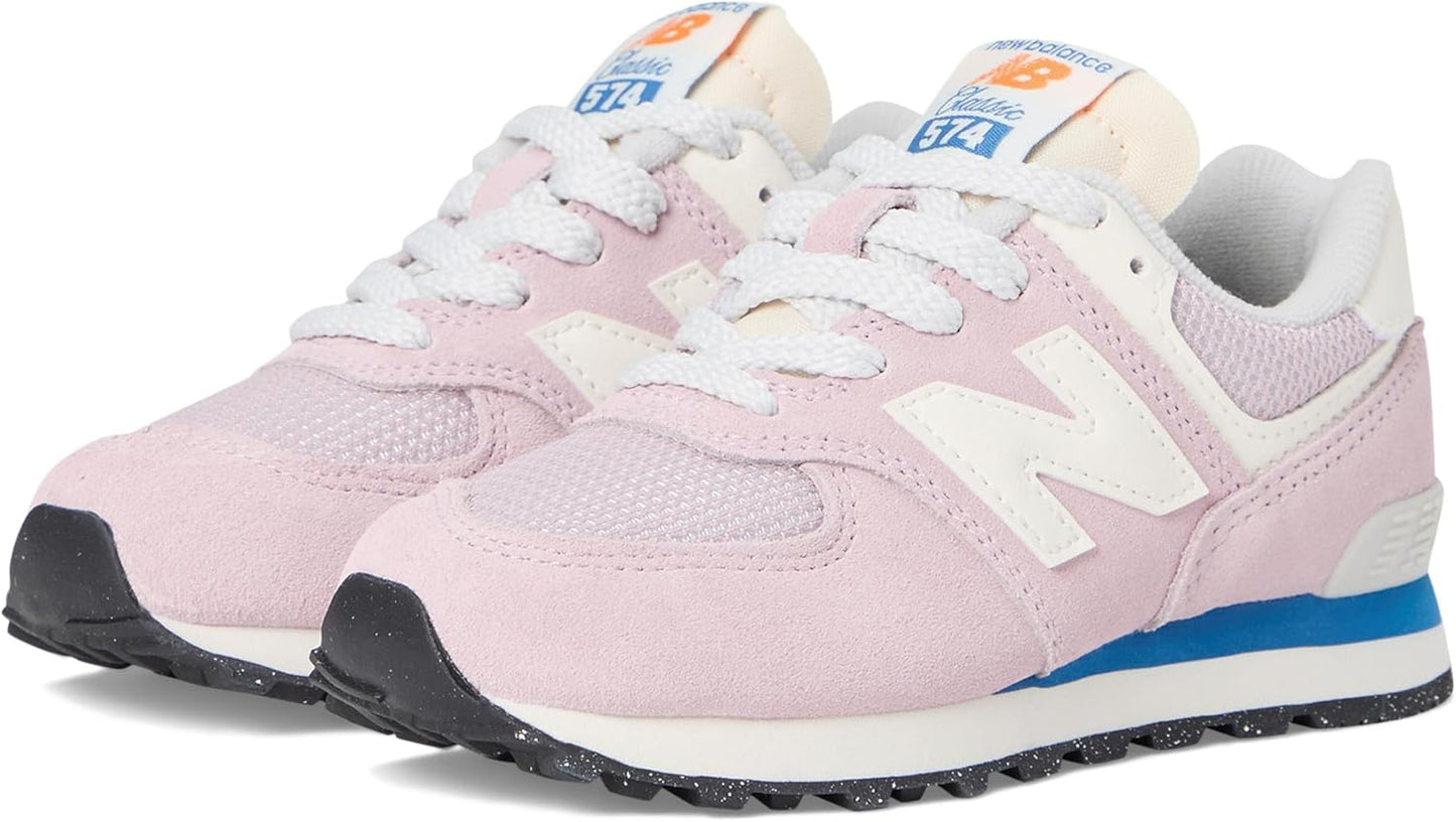 New Balance Kids' 574 V1 Lace-Up Sneakers for Active Play