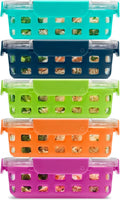 Duraglass 3.4 Cup Meal Prep Set 10Pc - Leakproof Glass Containers