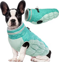 Lelepet Dog Coat Warm Waterproof Winter Jacket with Built-In Harness