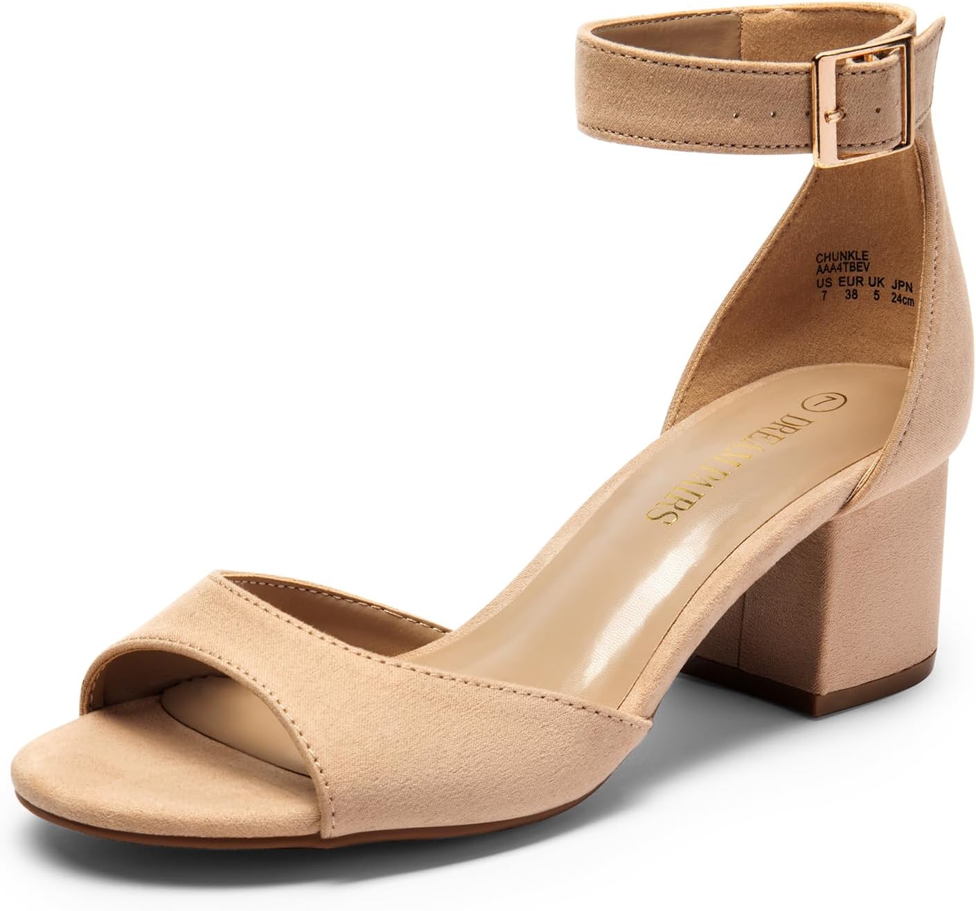 DREAM PAIRS Women's Heeled Sandals for Comfort and Style