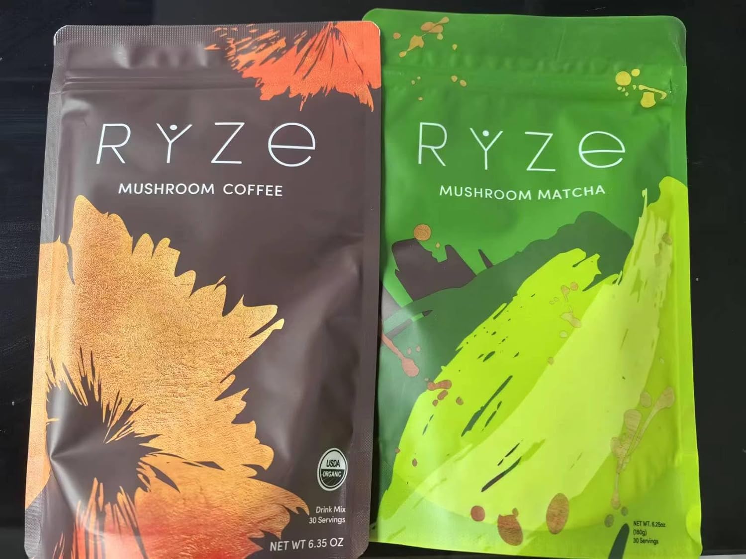 Mushroom Coffee and Matcha Pack for a Balanced Boost