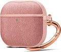 Spigen Rose Gold Fabric Case for AirPods 4