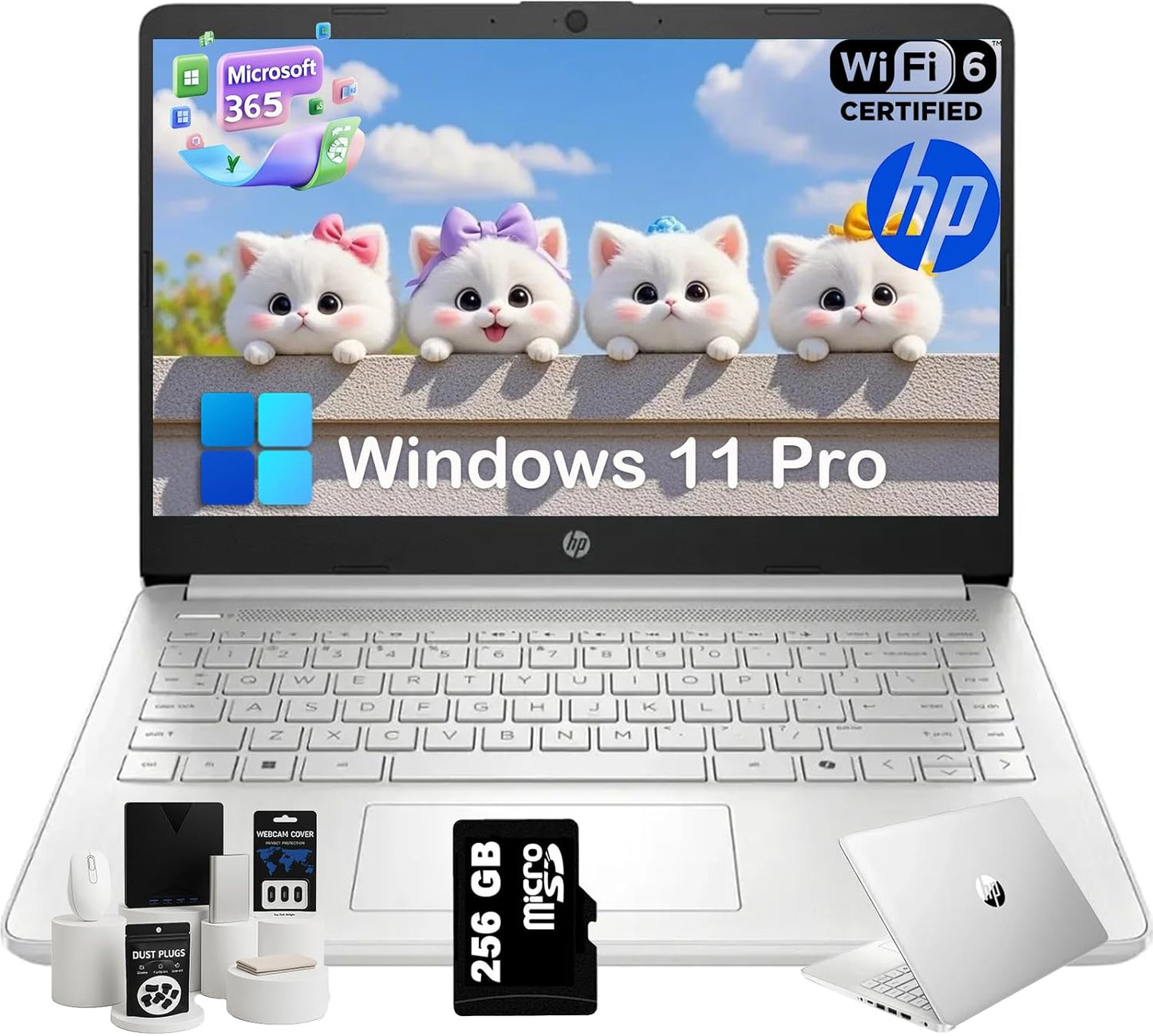 HP 2025 14 inch Everyday Laptop for Students and Business Use