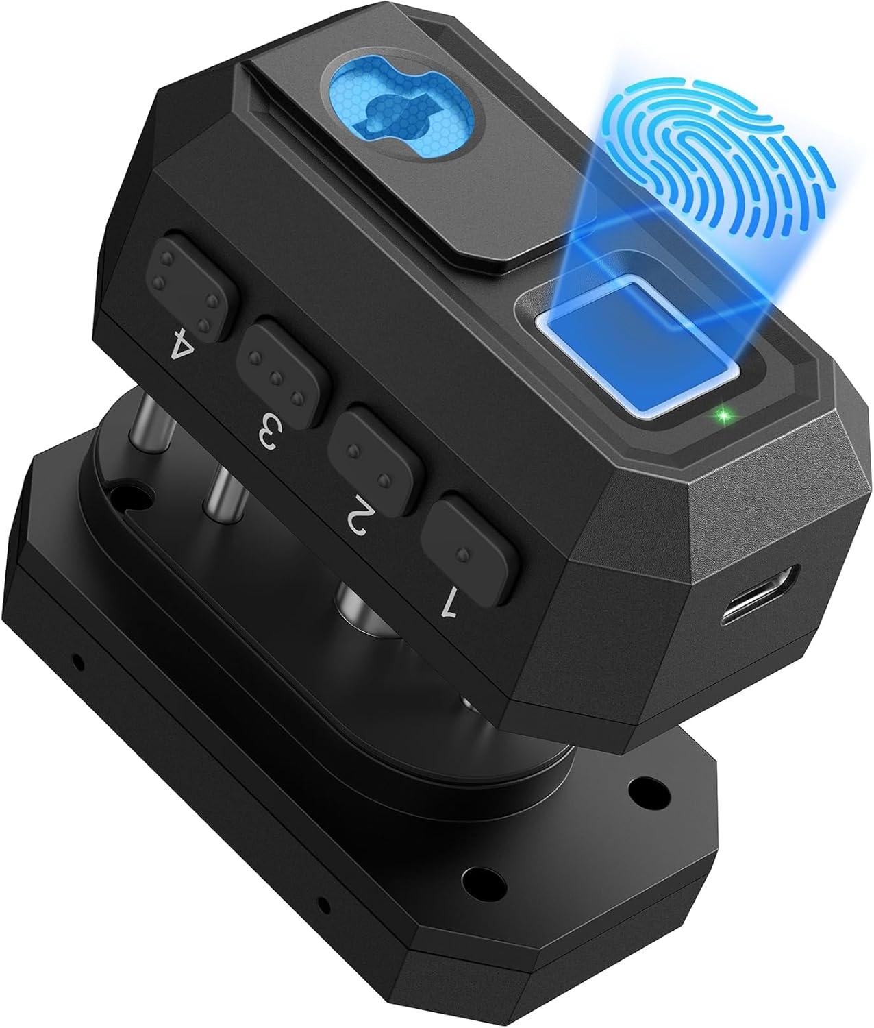 Biometric Trigger Lock for Rifles, Shotguns, and Handguns