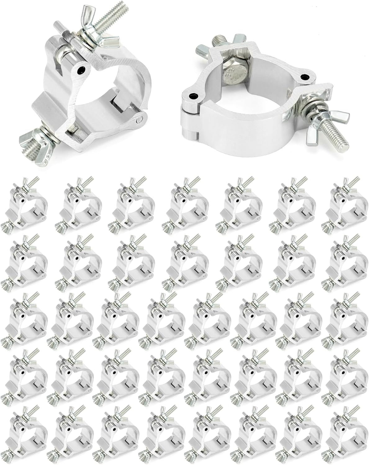 QWORK Truss Clamp 40 Pack 2 Inch Heavy Duty Lighting Clamp