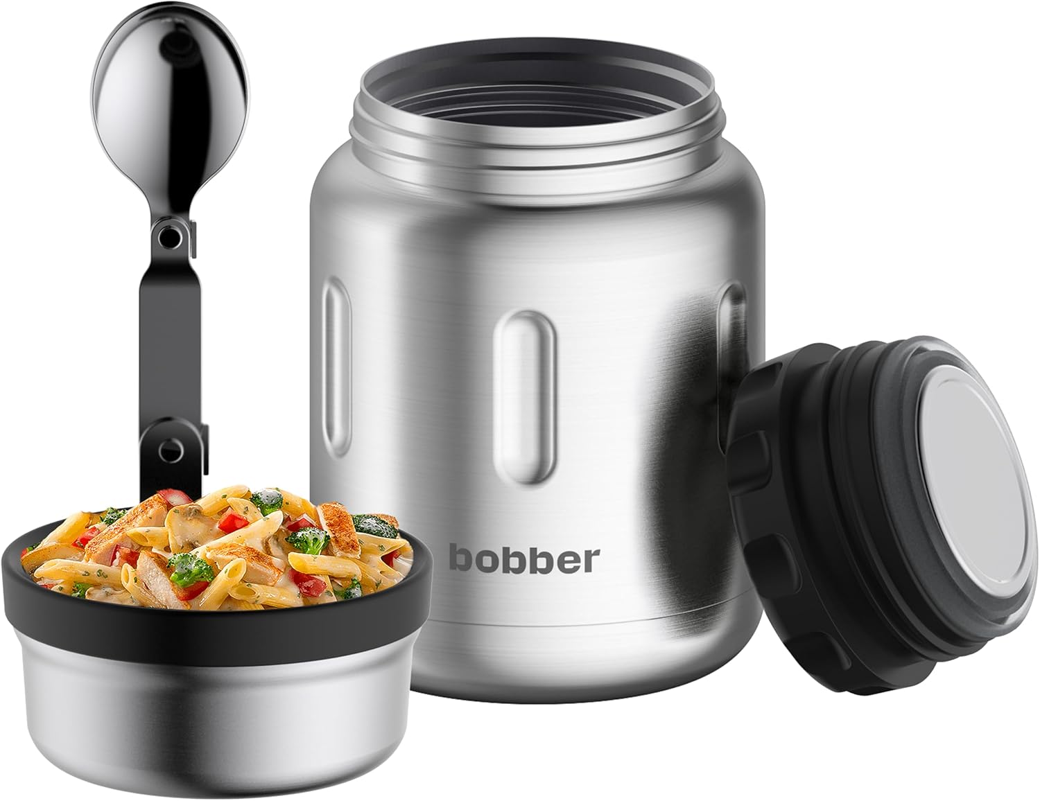 BOBBER 24 oz Insulated Stainless Steel Thermos for Hot Food