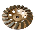 5 in Diamond Grinding Wheel #30/40 Grit - Fast Concrete Grinding