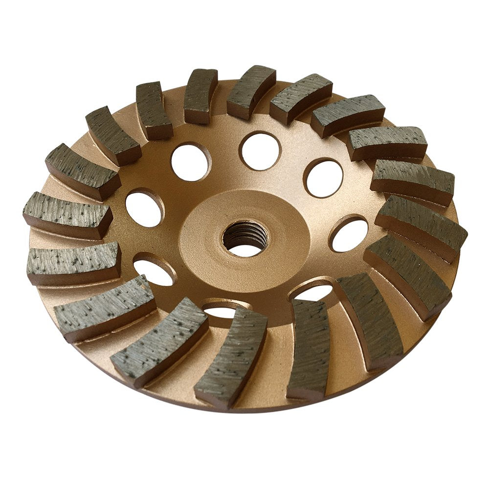 5 in Diamond Grinding Wheels for Concrete or Masonry Projects
