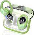 Green Wireless Earbuds 75hrs Bluetooth 5.4 Sport - Deep Bass