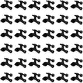 36Pack Hinge Pin Black Door Stopper - Adjustable Heavy Duty Protection