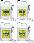 Deer Out 1 Gallon Ready-to-Use Deer Repellent Pack of 4 - Long-Lasting