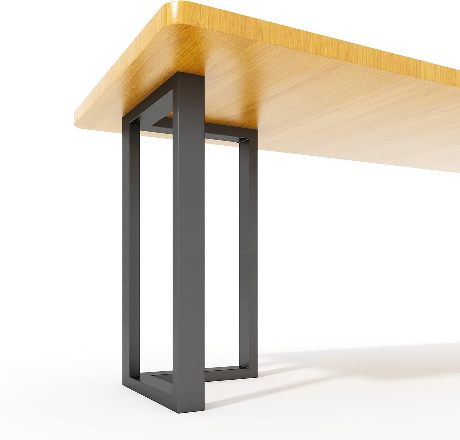 Metal Table Legs 28 Inch Heavy Duty Square Tube for Furniture