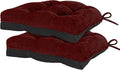 HARBOREST Chair Cushions for Dining Chairs 17in x 17in - Chenille