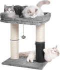 Cat Tree Tower for Large Cats - Spacious 20x15.7in Top Bed