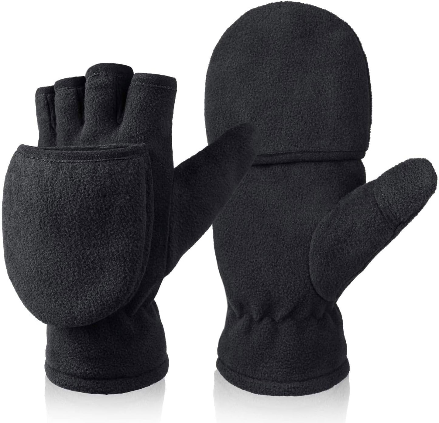 Convertible Polar Fleece Gloves - Stay Warm & Connected