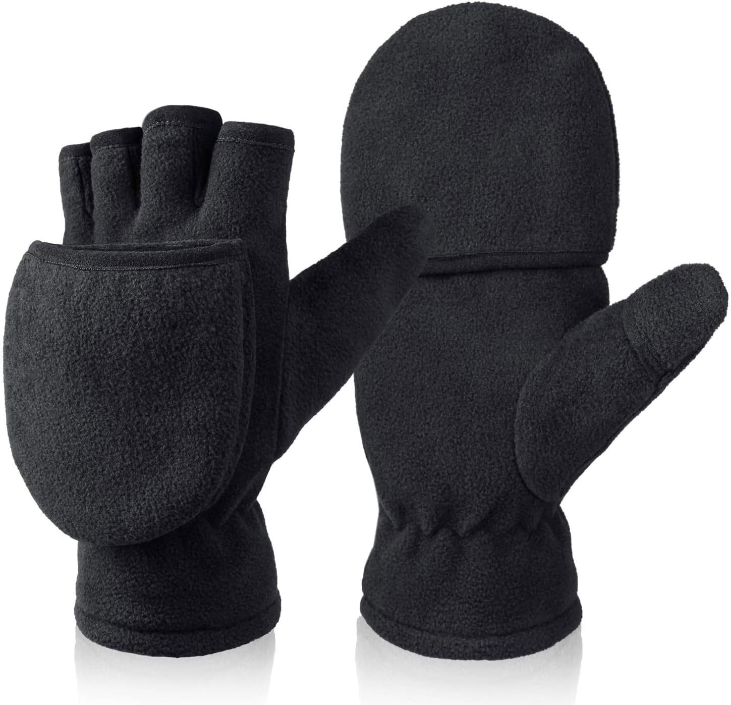 Convertible Polar Fleece Gloves - Stay Warm & Connected