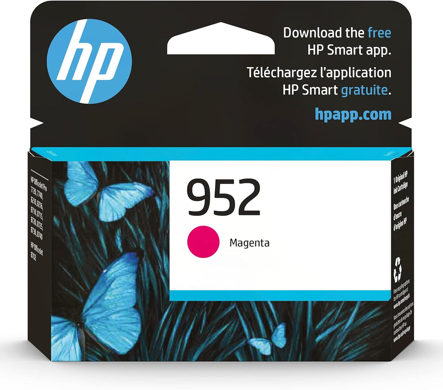 HP 952 Magenta Ink Cartridge for OfficeJet Pro Series Printers
