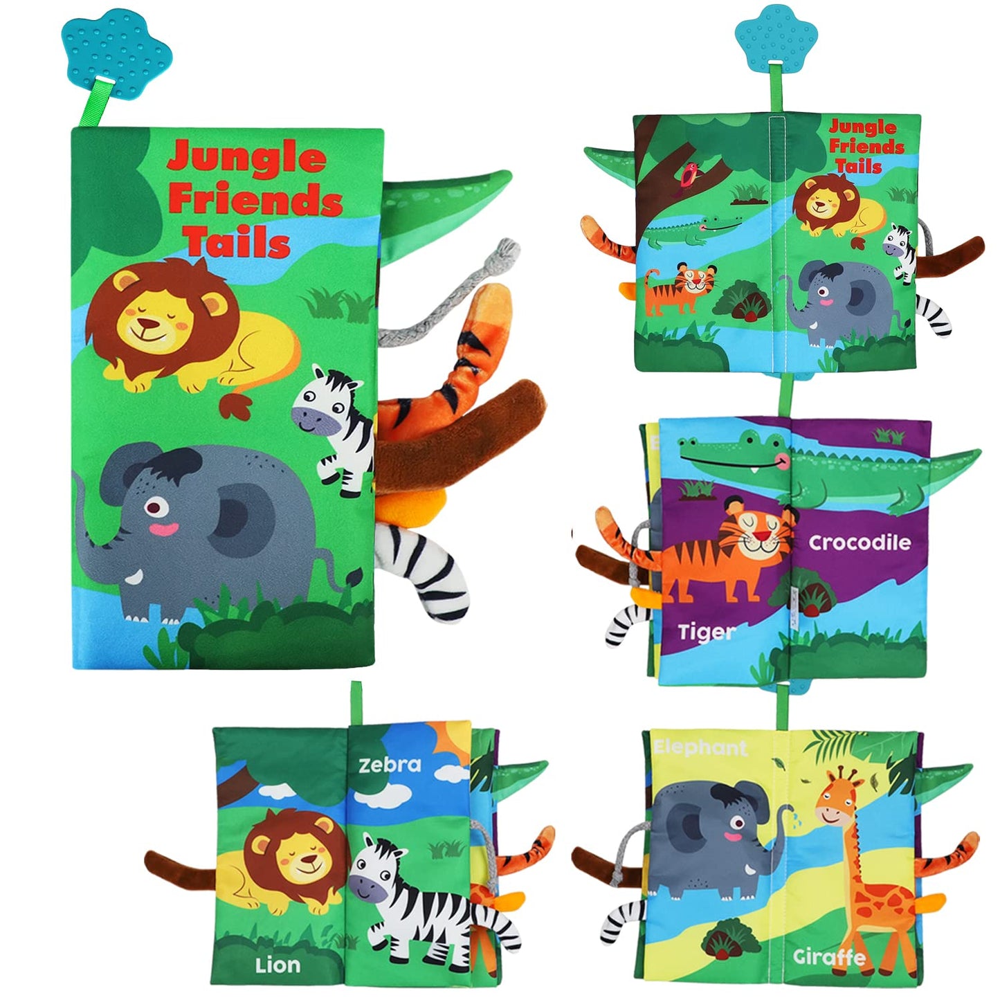 TOY Life Baby Crinkle Book - Sensory Fun!