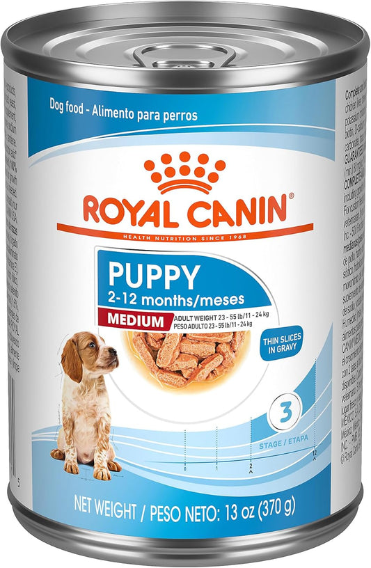Royal Canin Medium Puppy Thin Slices in Gravy Dog Food Review