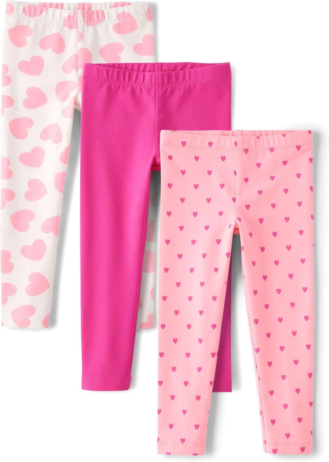 Baby-Girls and Toddler Printed Leggings Multipacks for Comfort