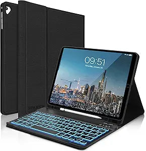 D DINGRICH iPad 9.7 Case with Keyboard - Smart Folio Protection