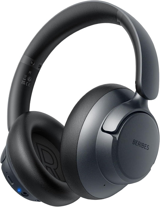 Upgraded Hybrid Active Noise Cancelling Headphones with 70H Playtime