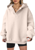 Trendy Women's V Neck Oversized Hoodies for Ultimate Comfort