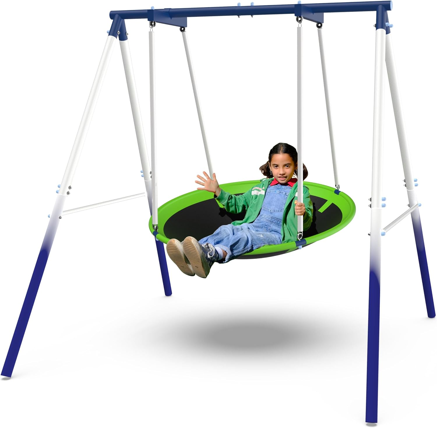 Sportspower Deluxe 45-Inch Kids Outdoor Flying Saucer Swing