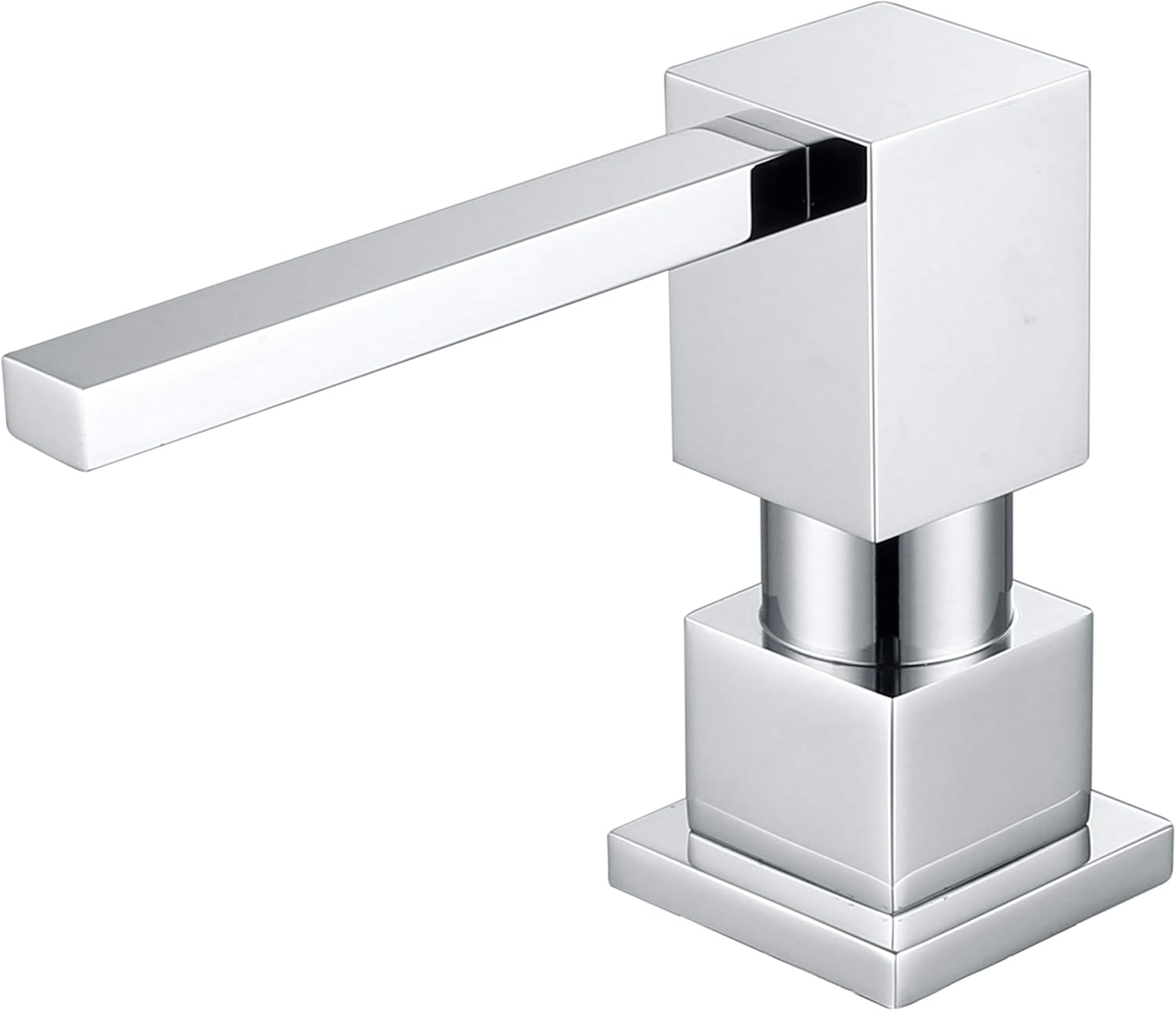 Sink Soap Dispenser for Kitchen Sink with Stylish Chrome Finish