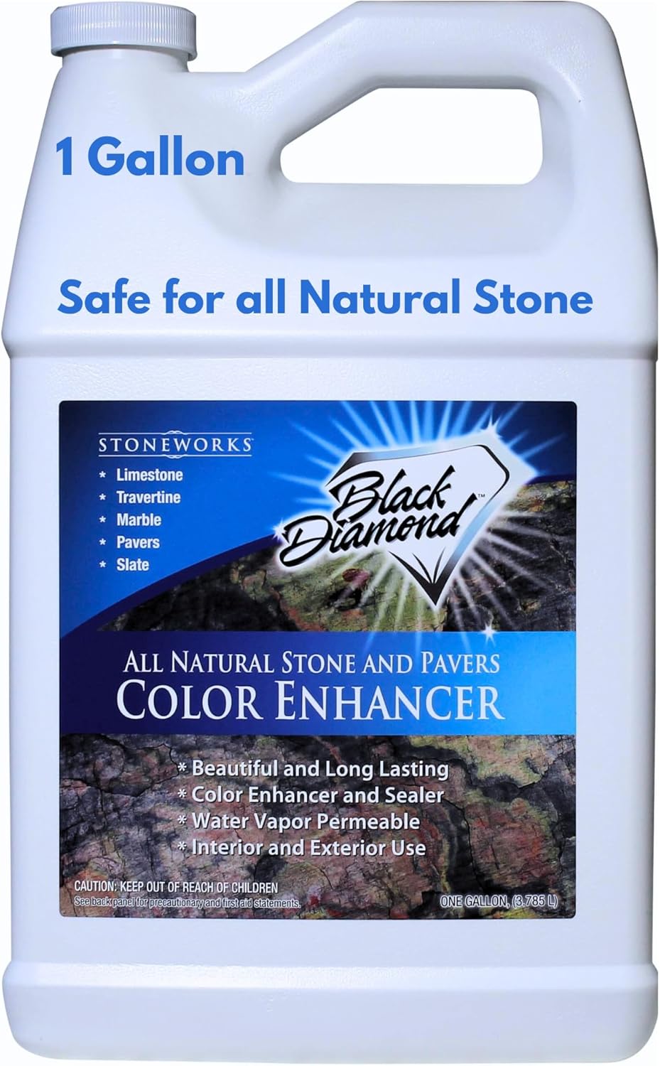 Color Enhancer Sealer for Natural Stone and Pavers - 1 Gallon