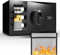 Small Safe Box 0.5 Cubic Home Safe - Biometric Quick Access