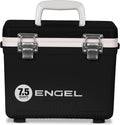 Engel UC7 7.5qt Leak-Proof Hard Shell Drybox Cooler - Compact Ice