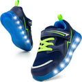 Toddler Light Up Sneakers for Boys and Girls - Easy-On LED Fun