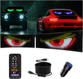 15in x 4in Dual Devil Eyes LED Display - Programmable Car Accent