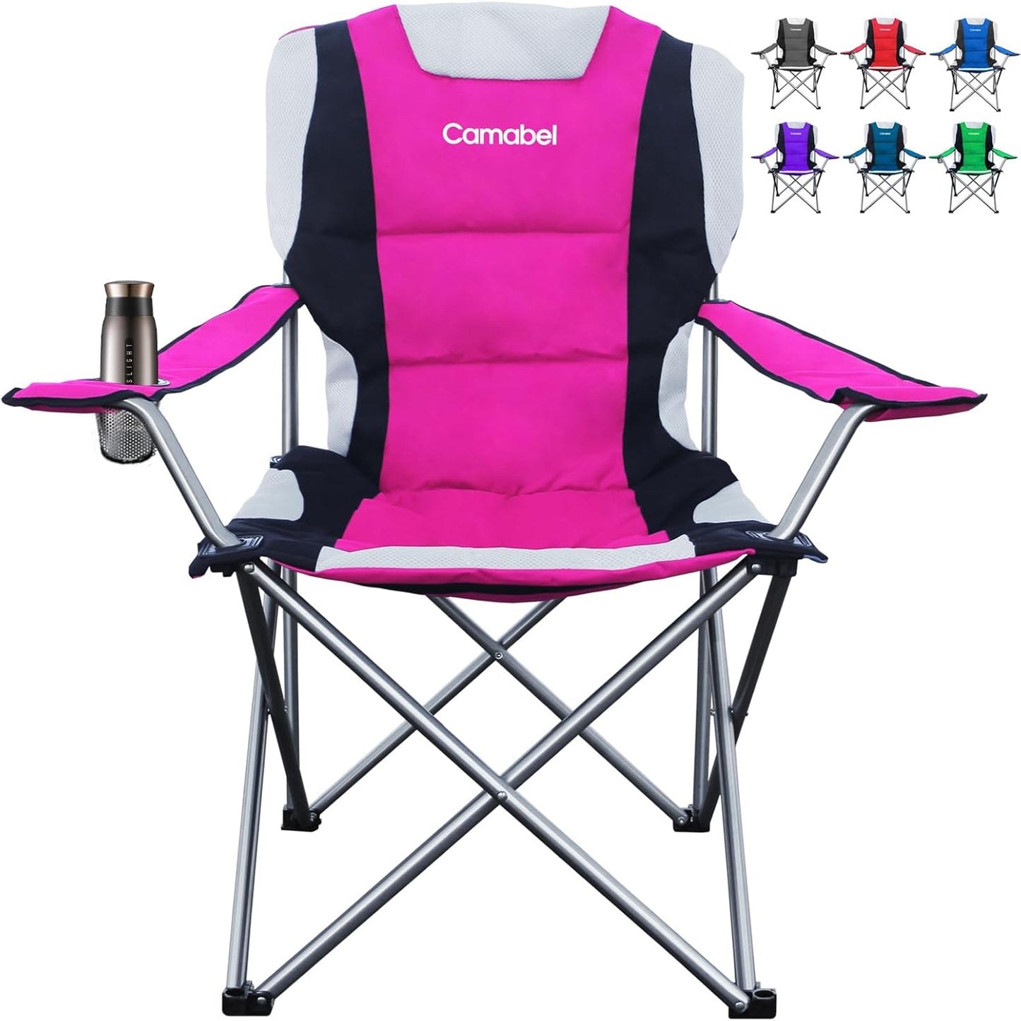 Camabel Folding Camping Chairs for Outdoor Comfort and Support