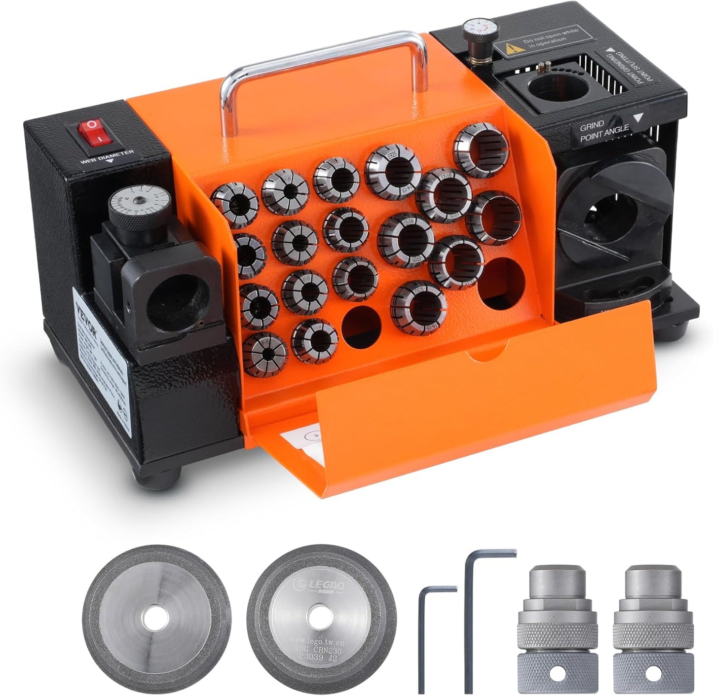 VEVOR Drill Bits Sharpener for Precision Grinding and Re-Sharpening
