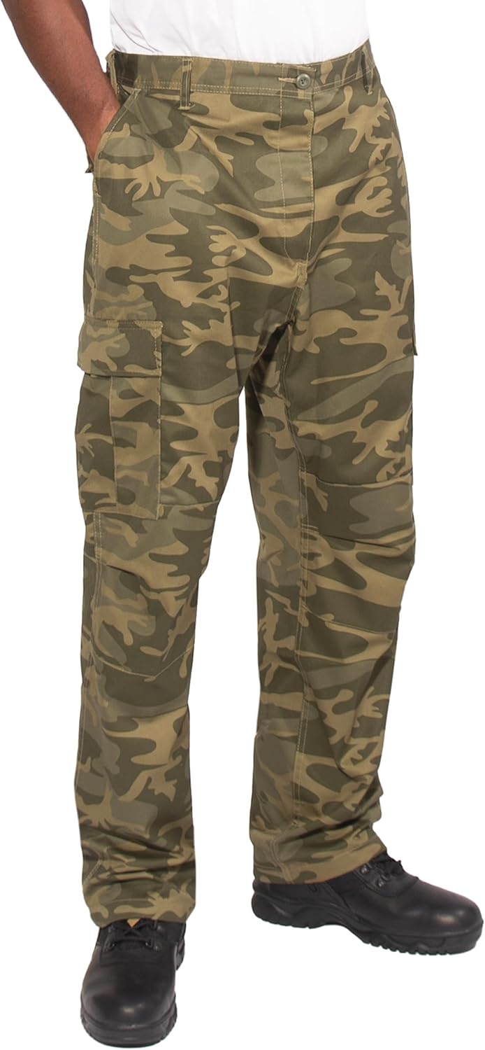 Rothco Tactical BDU Pants for Rugged Outdoor Hiking and Work
