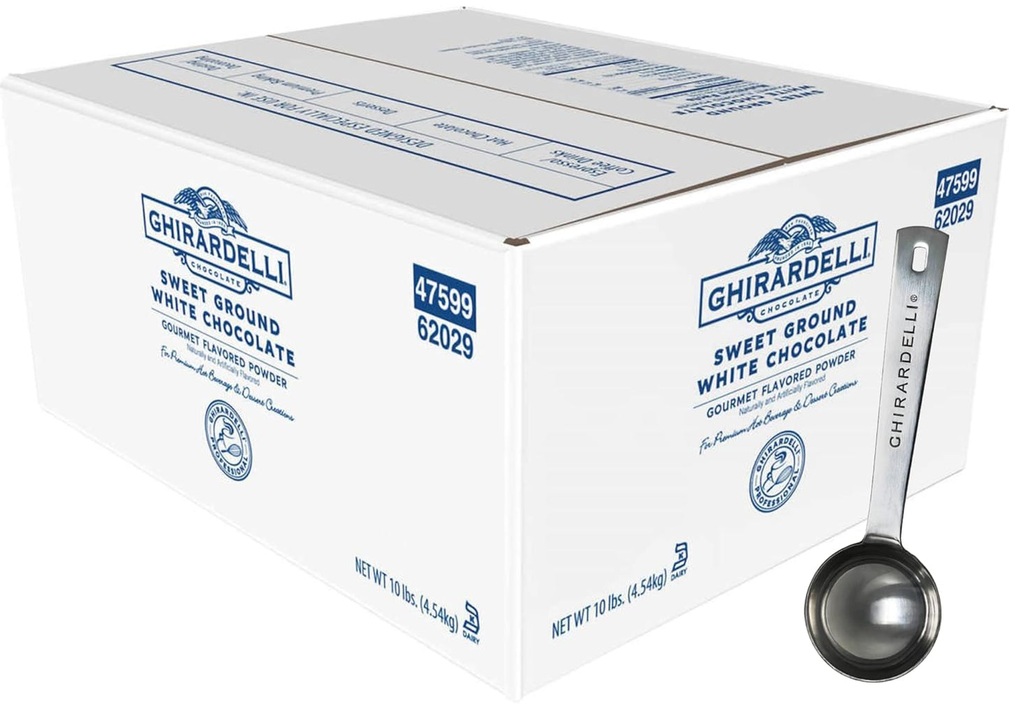 Ghirardelli Sweet Ground White Chocolate Mix for Delicious Beverages