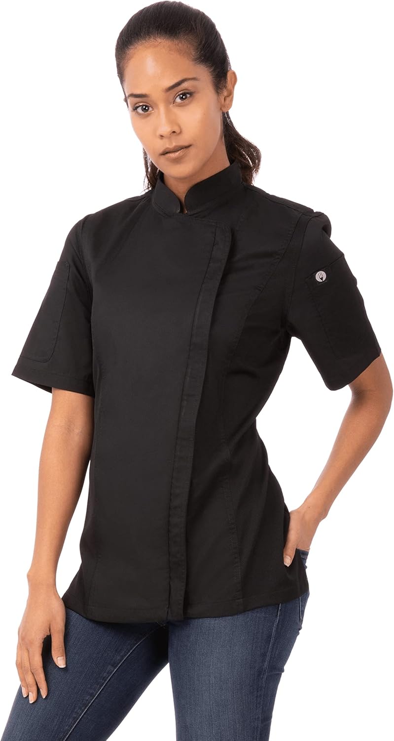 Chef Works Women's Springfield Chef Coat for Comfort and Style