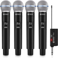 Wireless Microphone System VP-04 Dual Handheld Mics - 200ft Range