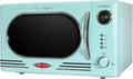 Nostalgia Retro Countertop Microwave 1000W - Charming and Practical
