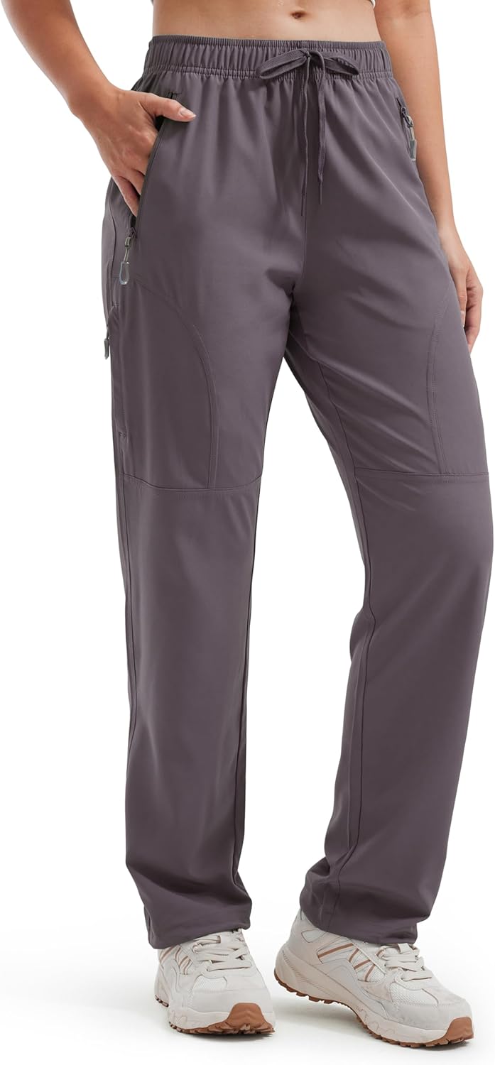 Libin Women's Hiking Pants Lightweight Quick Dry Cargo for Travel