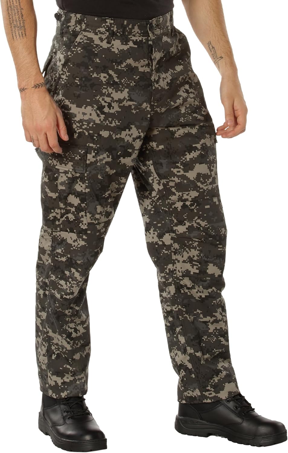 Rugged Tactical BDU Pants for Outdoor Hiking and Work Uniform