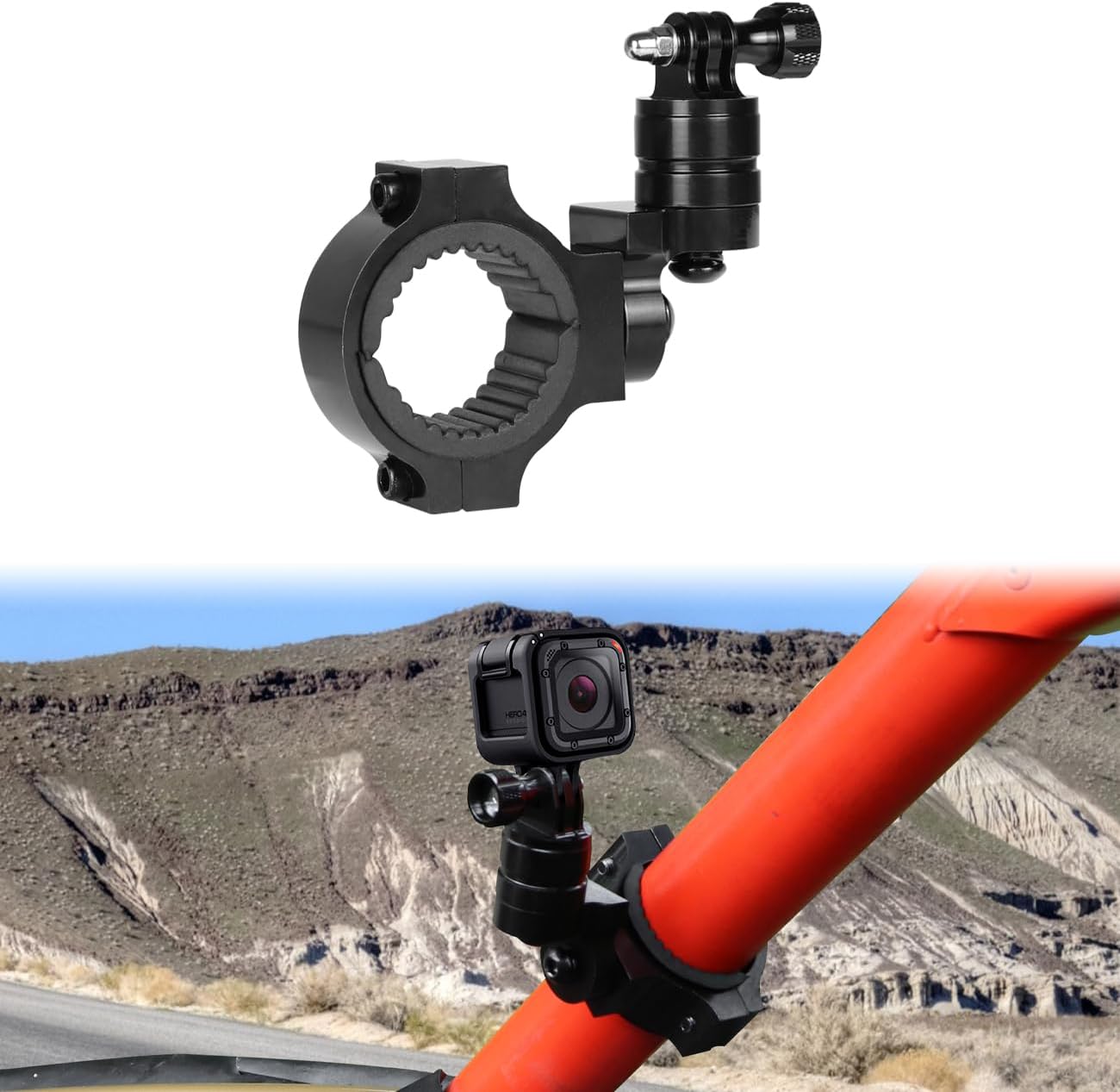 360 Rotation Camera Mount Holder for GoPro Hero Models and More